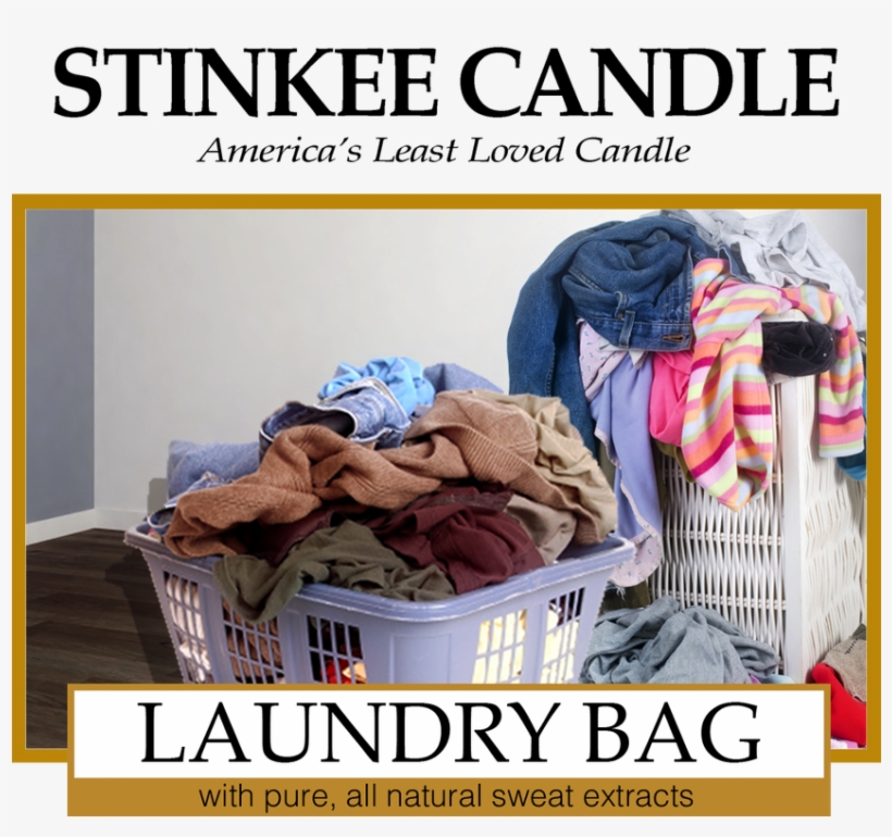 Laundry Basket With Clothes, transparent png download