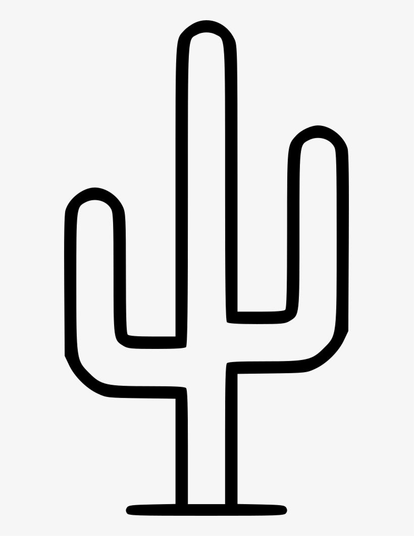 Desert Cactus -, transparent png download