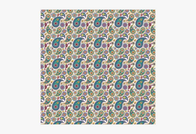 "scrappy Daisy Paisley" Pattern Vinyl And Heat Transfer - Circle, transparent png download