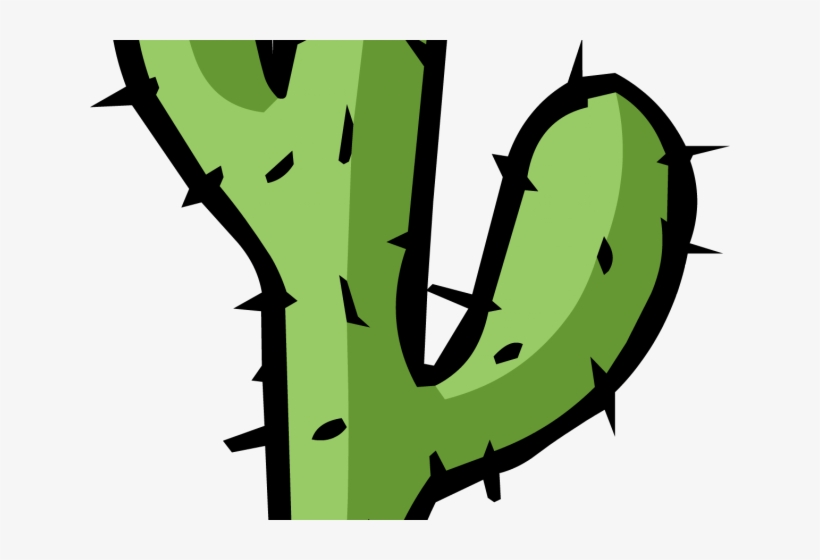 In The Desert Clipart Cactus - Cactus Png, transparent png download