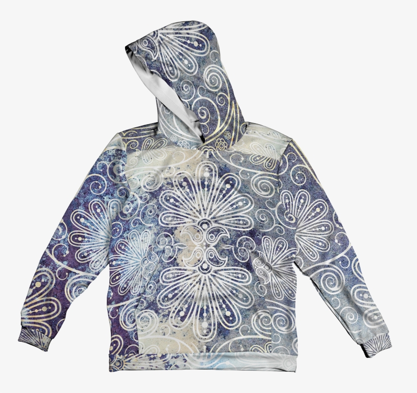 Paisley Pattern 3d Hoodie - Makanahele Ornate 3 Shower Curtain, transparent png download