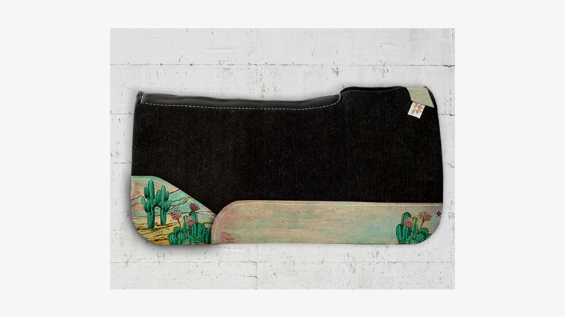 Best Ever Og Pad By Desert Rose Equine- Kelly Cactus - Cactus Print Saddle Pad, transparent png download