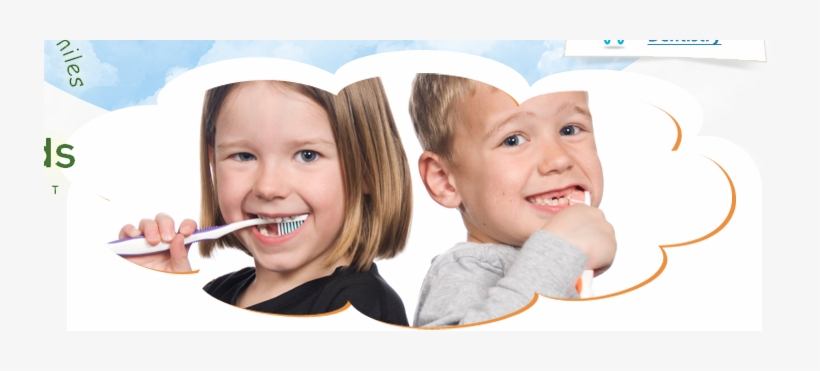 Kids Brushing Their Teeth, transparent png download