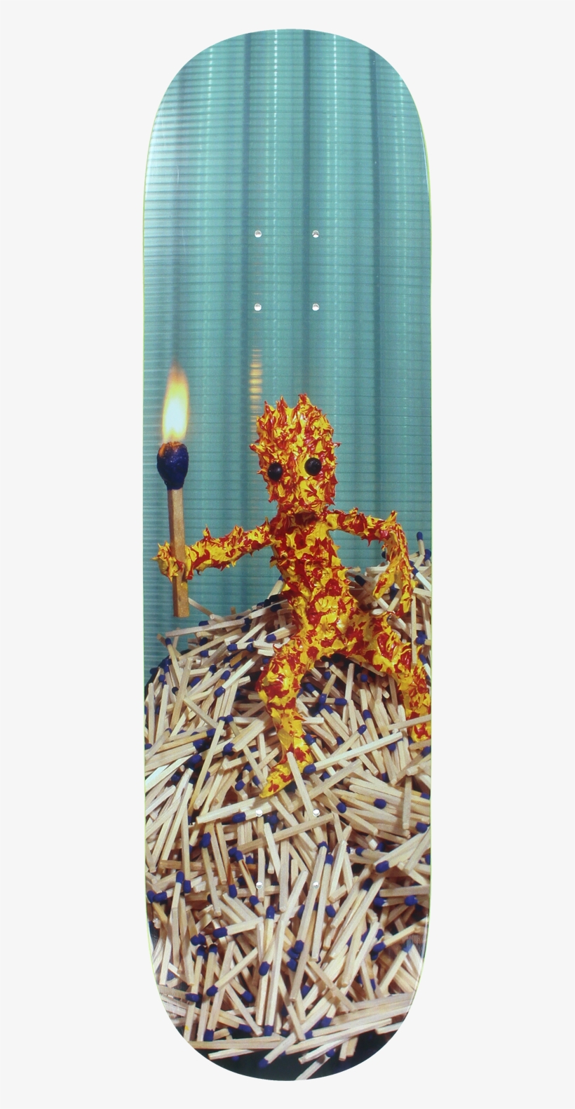 Alien Workshop Icon Match Man Skateboard Deck - Alien Workshop Match Man Skateboard Deck - 8.25", transparent png download