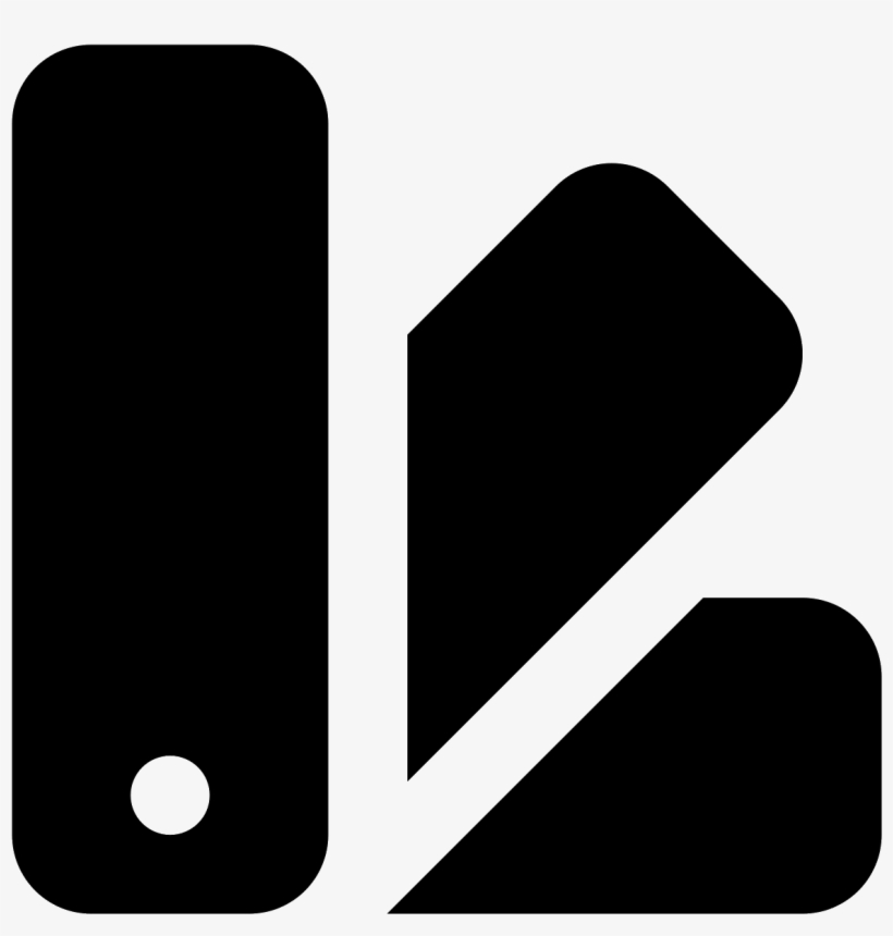 Color Palette Icon - Icon, transparent png download