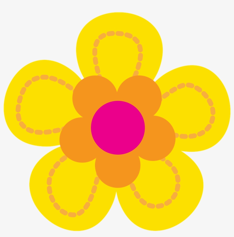Troll Clipart Flower - Clipart Trolls Flowers Png, transparent png download