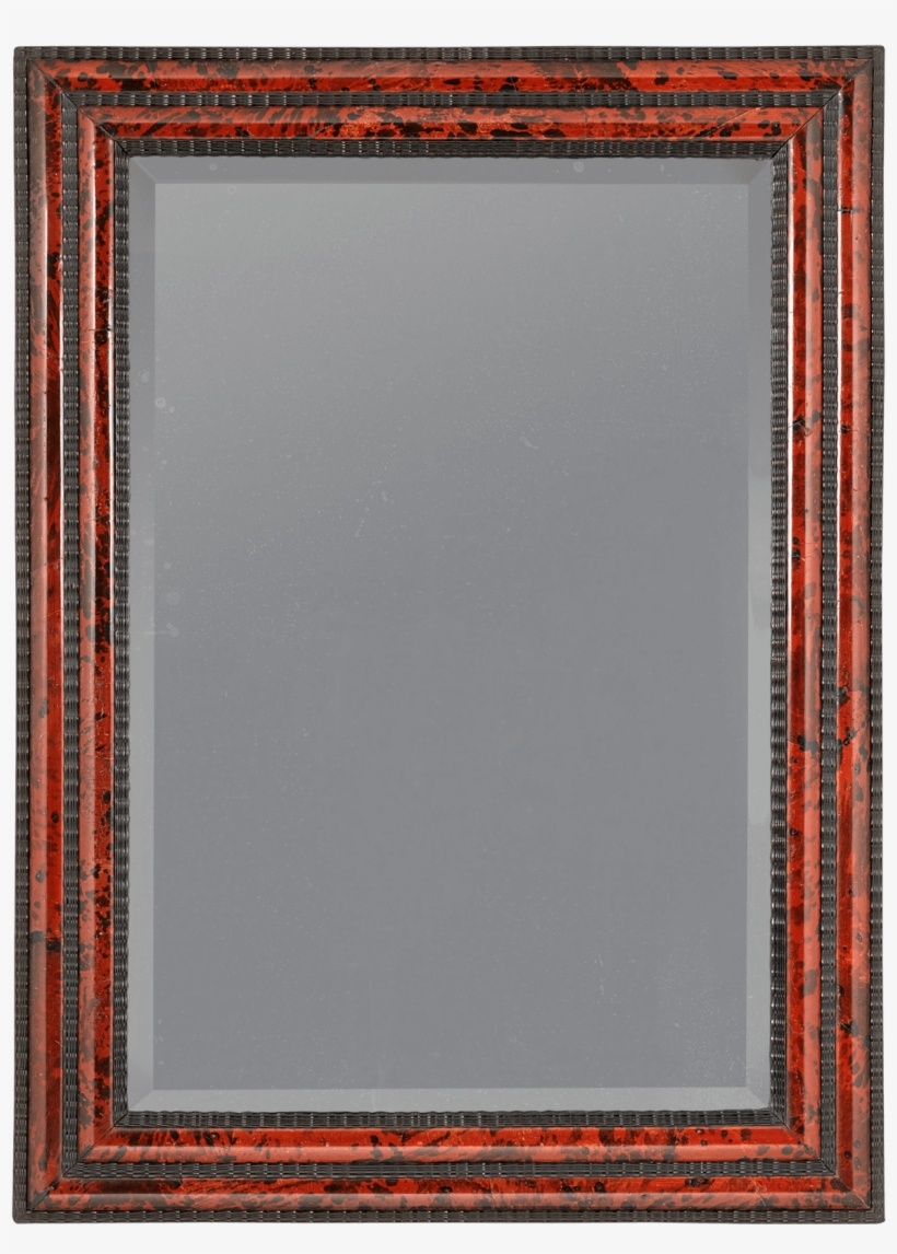 Flemish Baroque Tortoiseshell Mirror - Flemish Baroque Painting, transparent png download