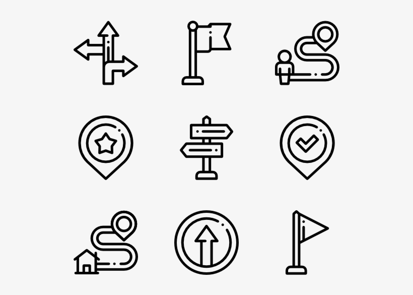 Navigation & Maps - Rock And Roll Icons, transparent png download