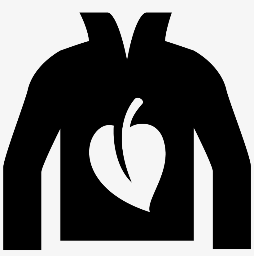 Vegan Clothing Icon - Clothing, transparent png download