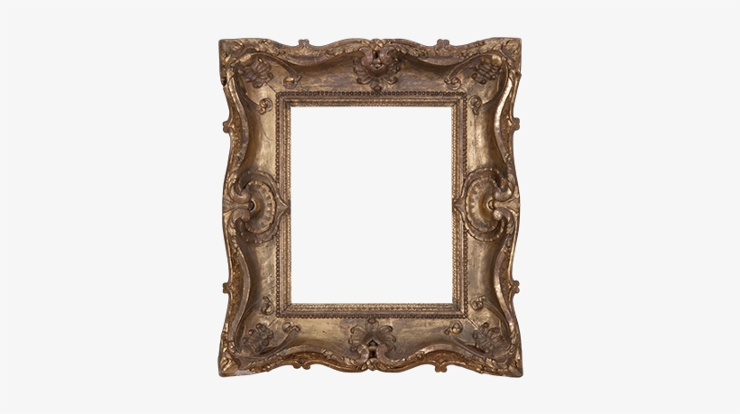 Continental 19c Carved, Pierced And Gilded Frame Of - Portable Network Graphics, transparent png download