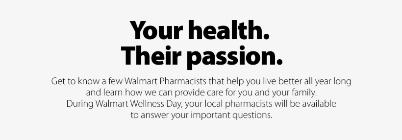 Walmart Wellness Day - Ink, transparent png download