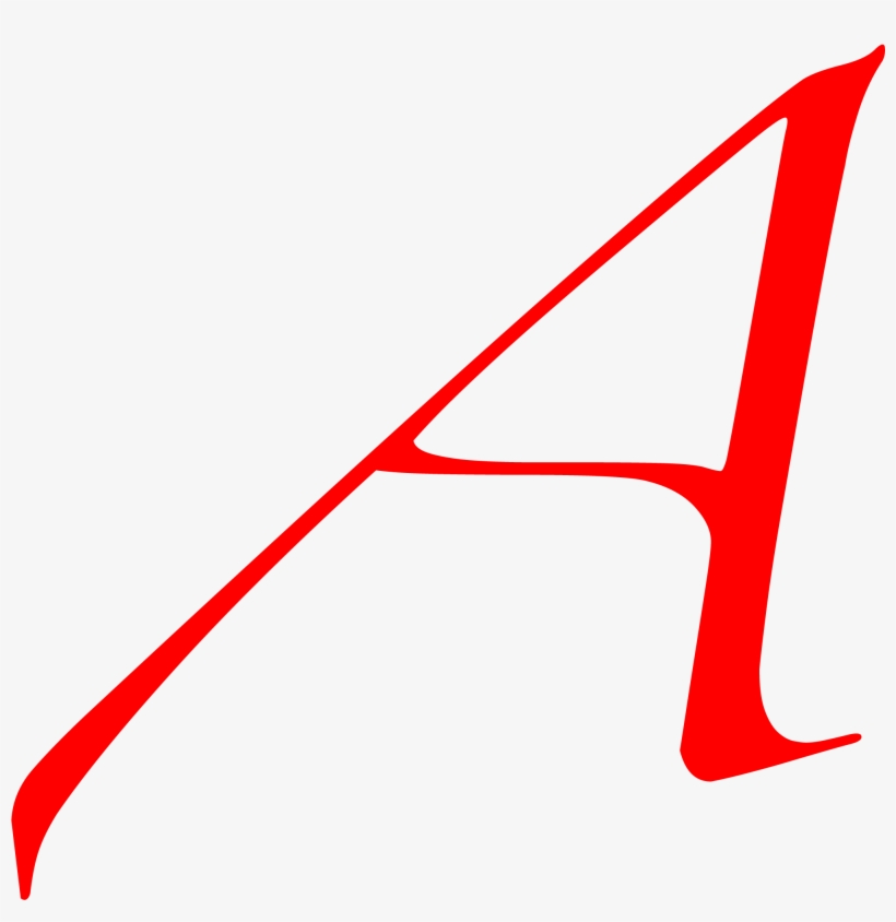 Image - Scarlet Letter A Png, transparent png download