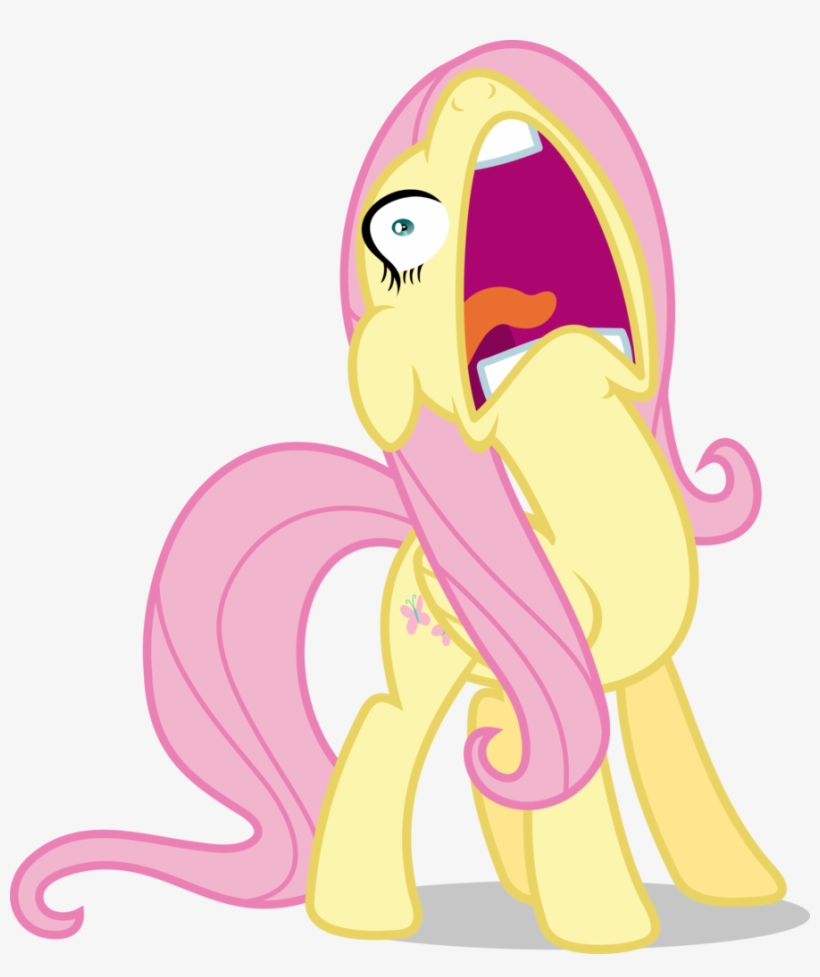 Absurd Res, Artist - My Little Pony Fluttershy Vector, transparent png download