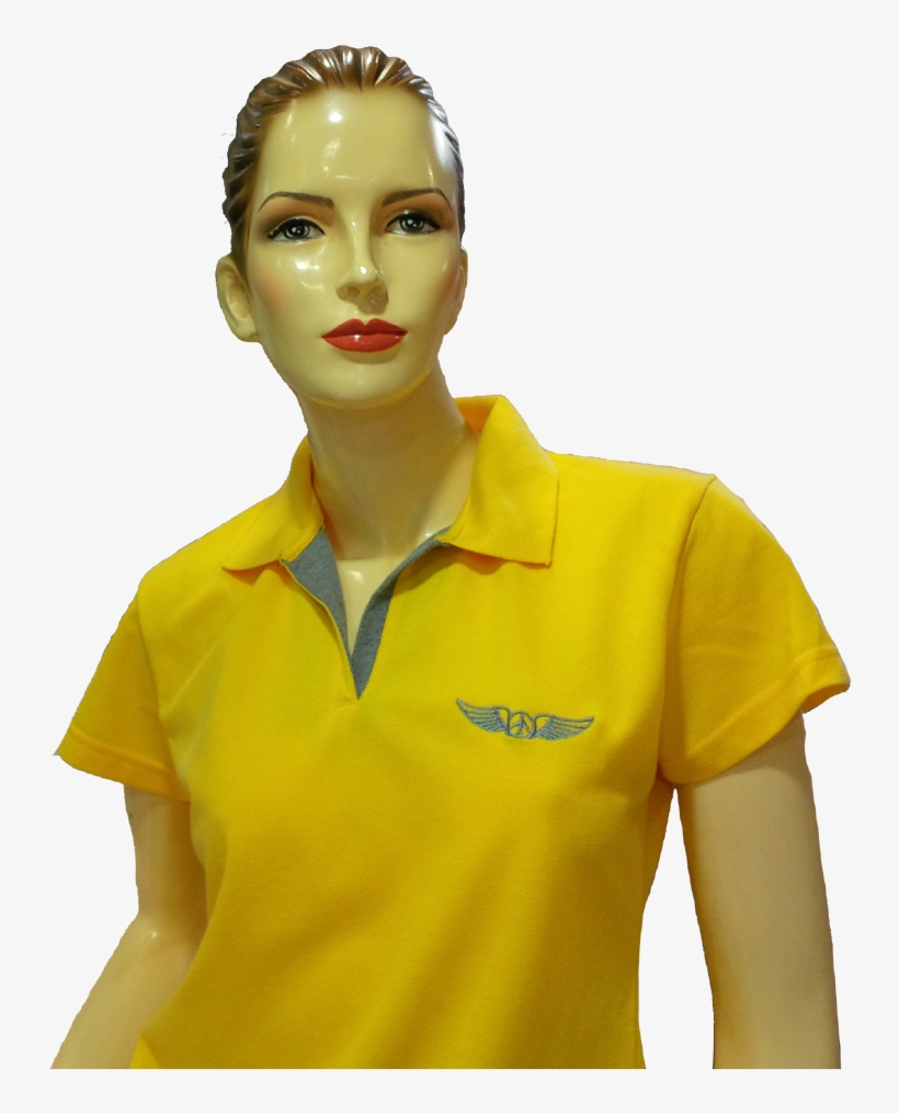 Tee Shirt M Woman Yellow - Shirt, transparent png download