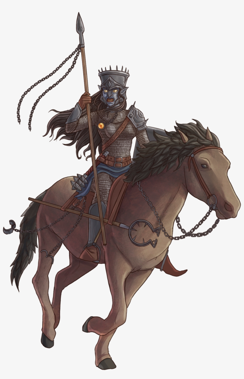 Hobgoblin - Slave - Cleric - Hobgoblin On Horse, transparent png download