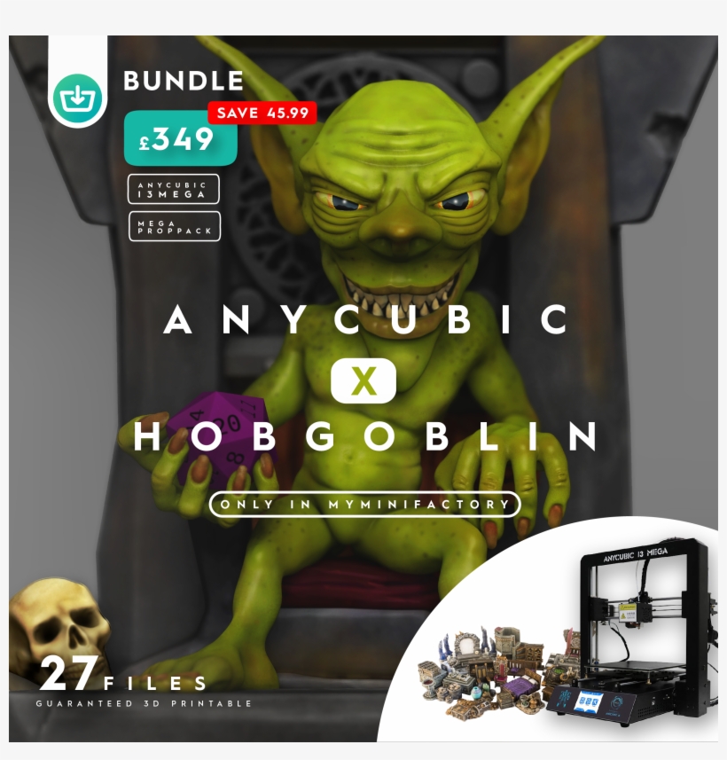 Limited Time Only - Gearbest Anycubic I3 Mega Full Metal Frame Fdm 3d Printer, transparent png download