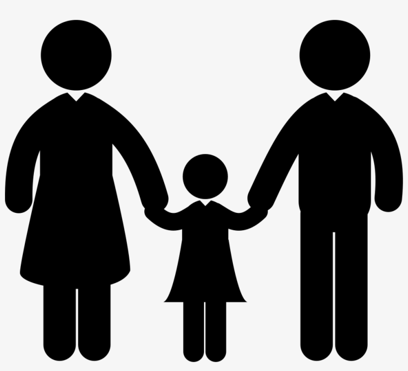 Adults Couple With A Child Comments - Adult Icon Png, transparent png download