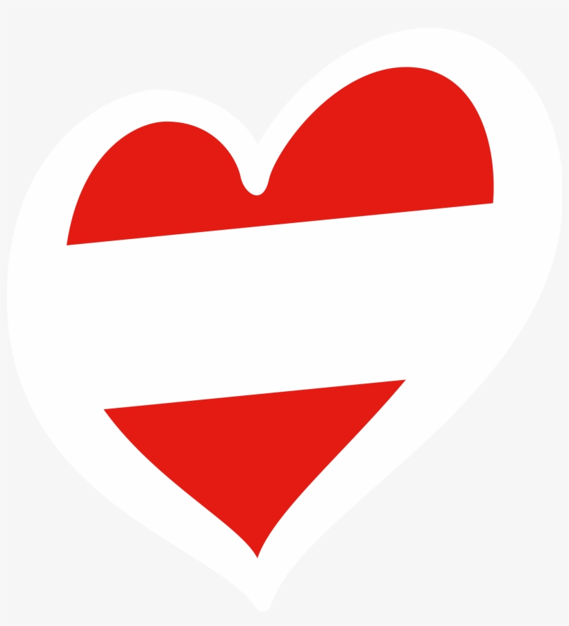 Open - Eurovision Heart White, transparent png download