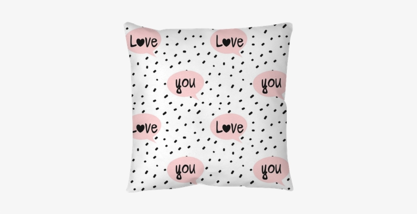 Hand Drawn Black Confetti On White Background Simple - Cushion, transparent png download