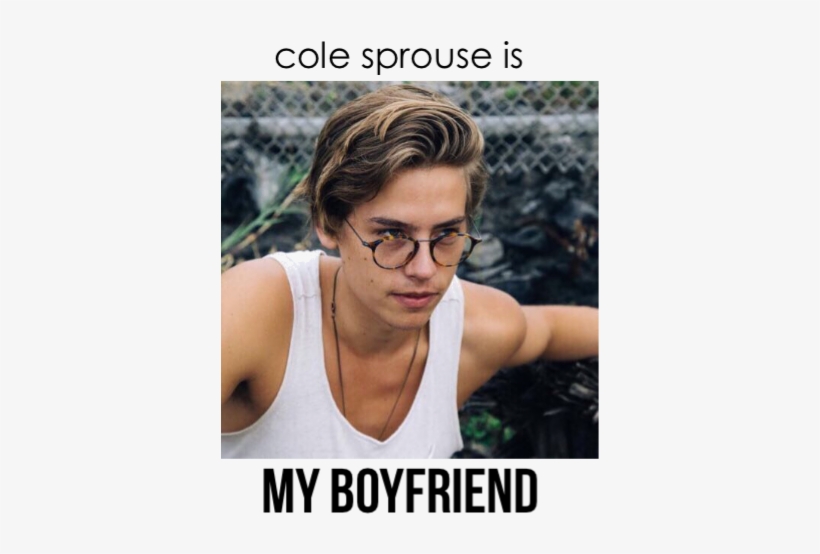 Model Image T Shirt Cole Sprouse With Glasses PNG Image Transparent PNG Free Download on SeekPNG