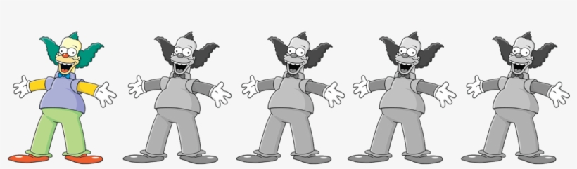 1 Of 5 Clowns - Krusty The Clown, transparent png download