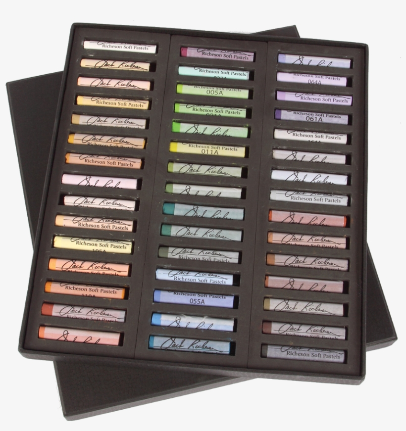 Richeson Medium-soft Pastels Set Of 45 Full Sticks - Jack Richeson 4290451 Richeson Signature Pastels Set, transparent png download