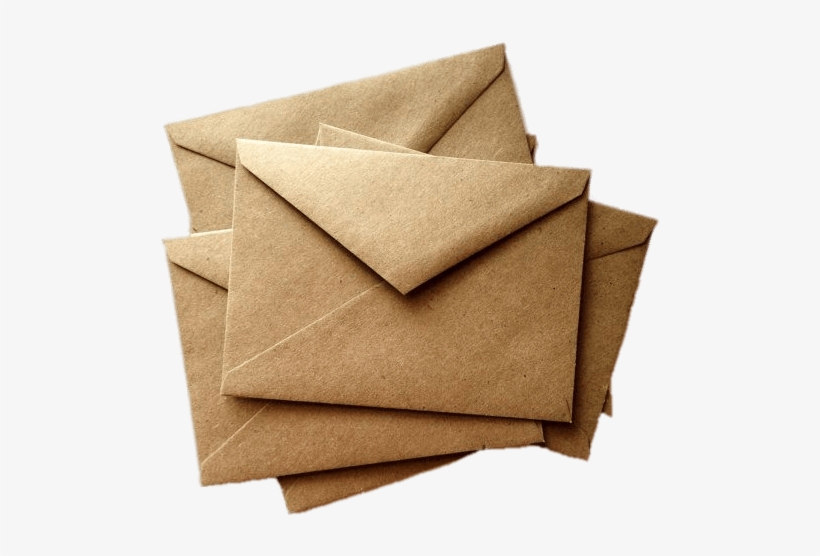 Brown Envelopes - Envelopes Png, transparent png download