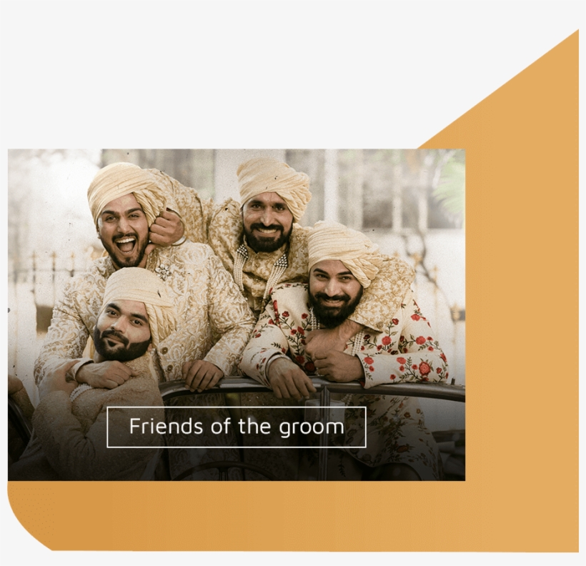 Friends Of Groom - Poster, transparent png download