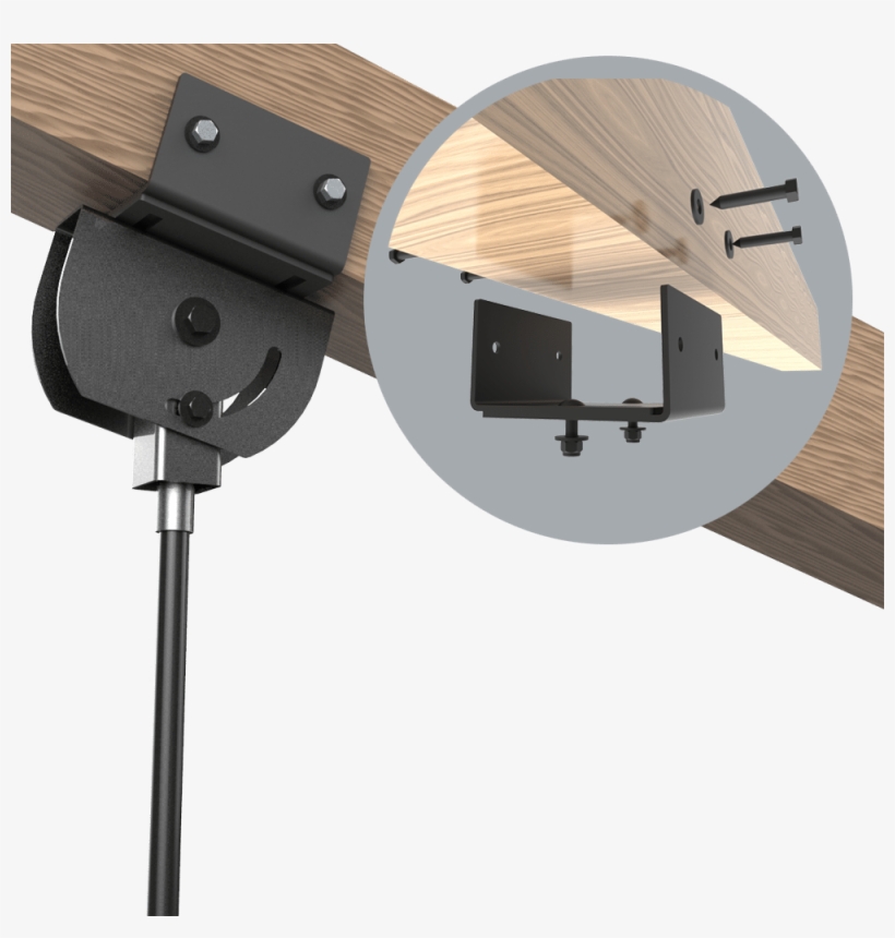 6-10 Inch Wood Beam Clamp - Wood, transparent png download