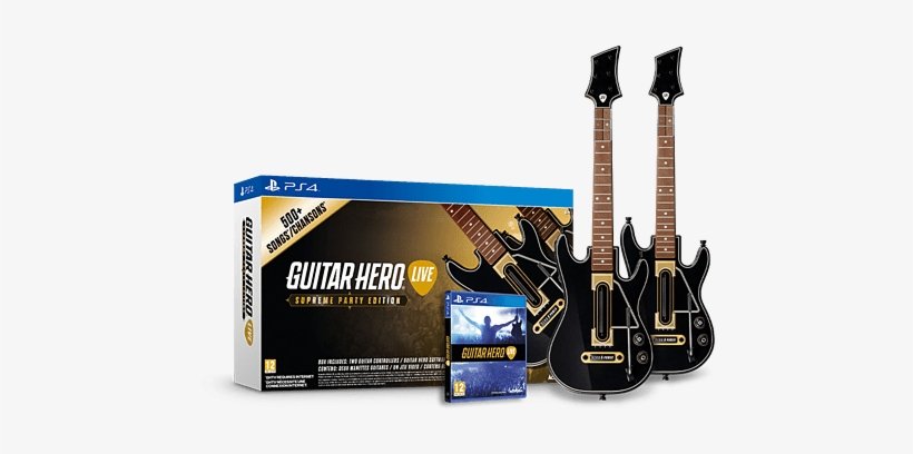 Guitar Hero Live - Guitar Hero Supreme Party Edition, transparent png download