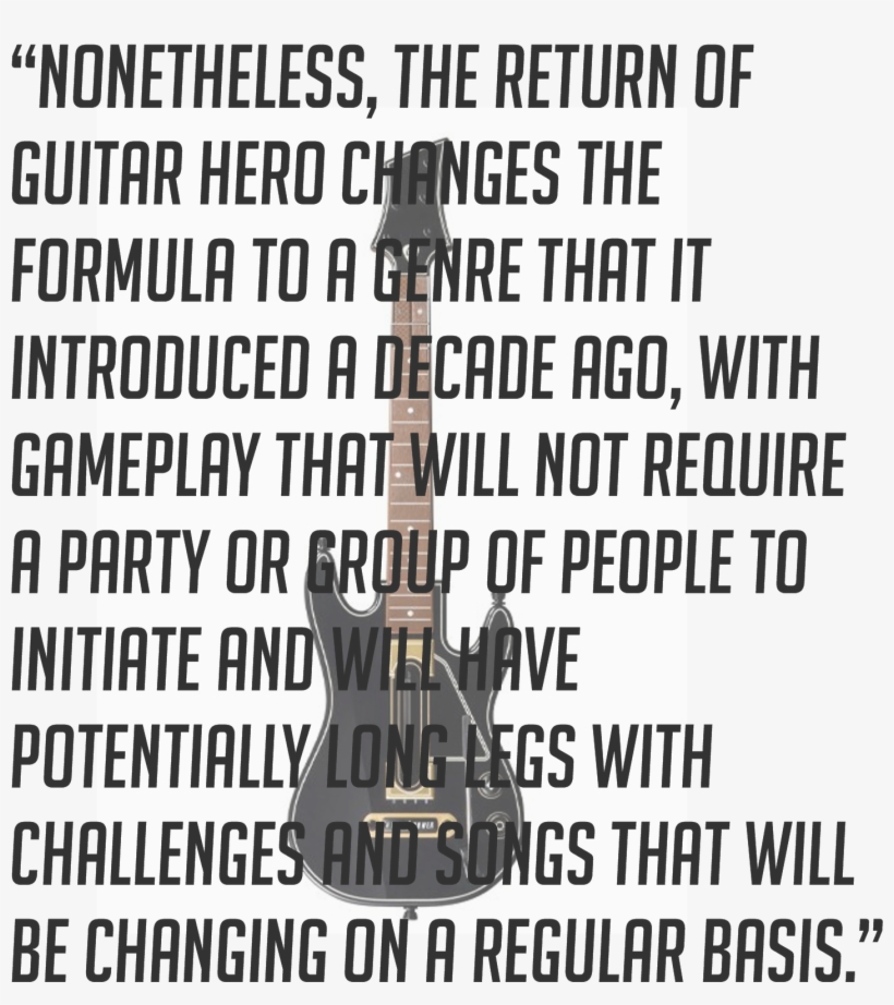 Gh Tv Is The Other Mode In Guitar Hero Live, And It, transparent png download