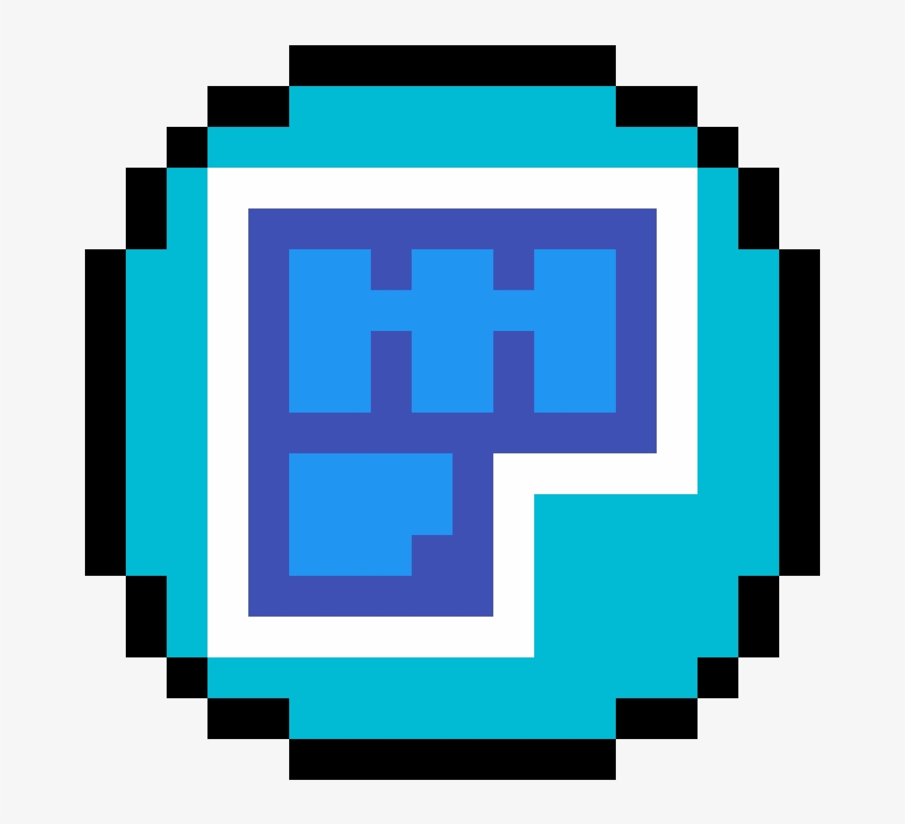 Pewdiepie Ball - " - Plants Vs Zombies Pixel Art, transparent png download