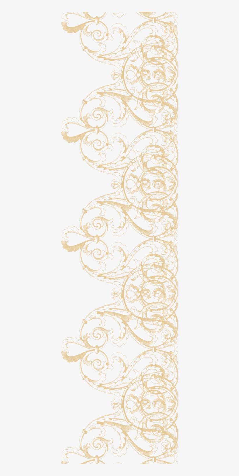 Vintage Lace Border Free Images At Clker Com Vector - Clip Art, transparent png download
