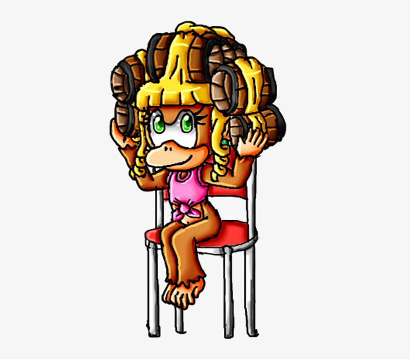 Donkey Kong Country - Hair Rollers Deviantart, transparent png download