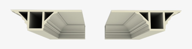 Box-beam Coffered Ceiling Termination Into Ceiling - Wood, transparent png download