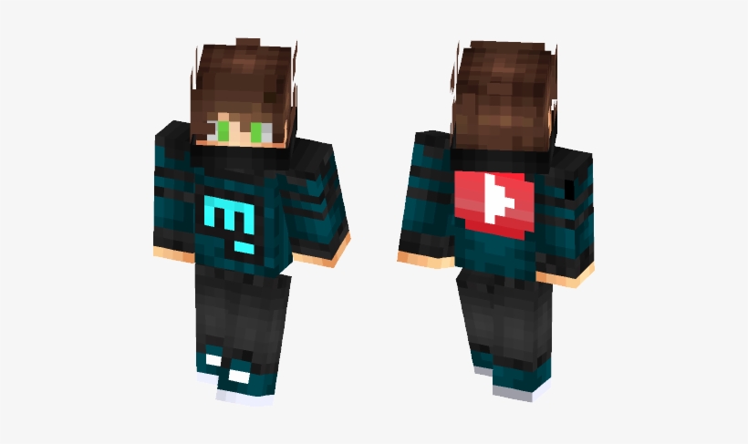 Pewdiepie - Ink Bendy Minecraft Skin, transparent png download