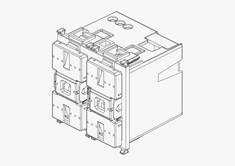 3d View - Pulsante Elettrico Motore Tapparella, transparent png download