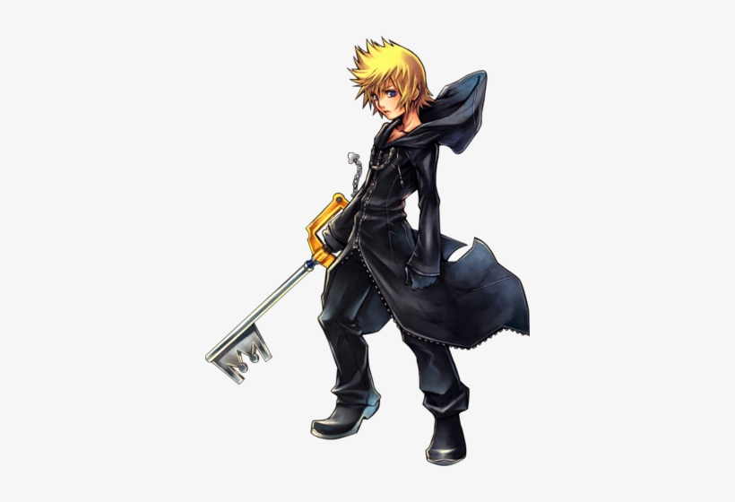 Never Liked This Artwork, Though - Kingdom Hearts Roxas, transparent png download