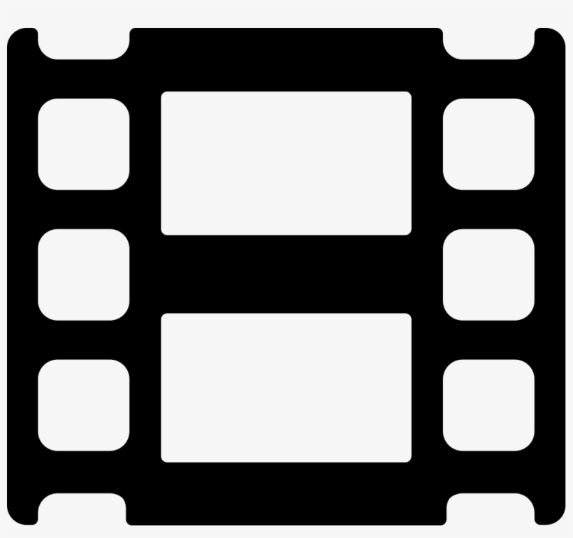 Grunge Film Strip Png - Simbolo De Pelicula Png, transparent png download