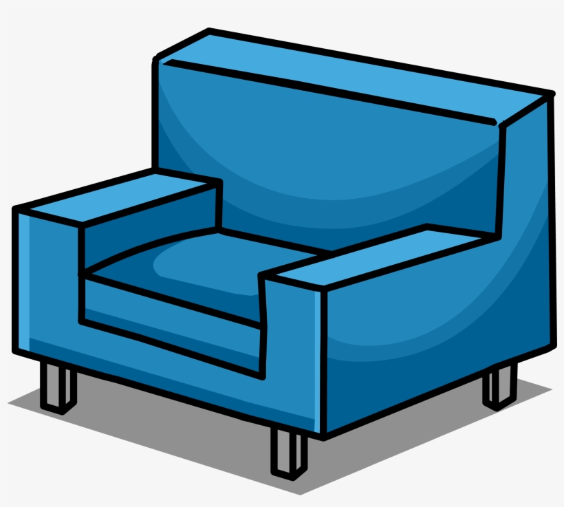 Modern Chair Sprite 002 - Club Chair, transparent png download
