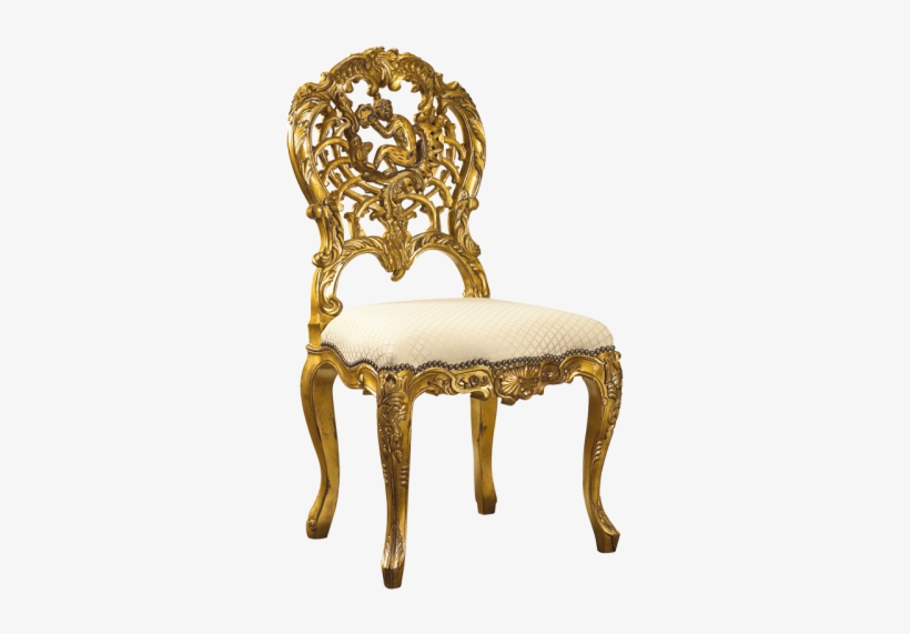 Compare - French Heritage Elysee Tambourine Side Chair, transparent png download