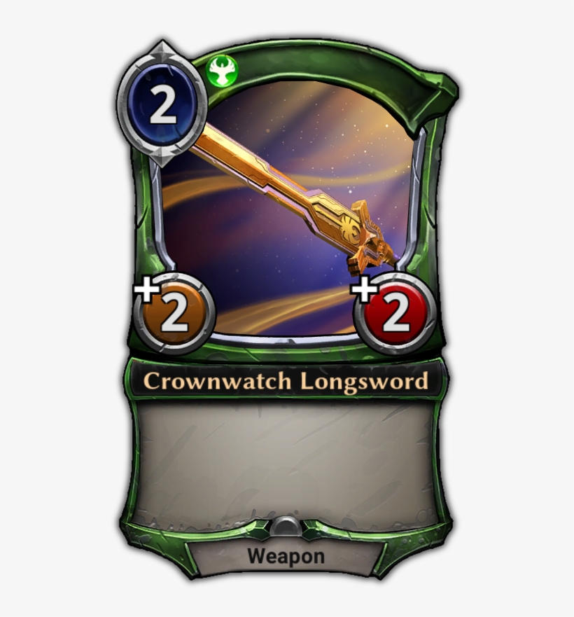 Crownwatch Longsword - Eternal Card Game Vara, transparent png download