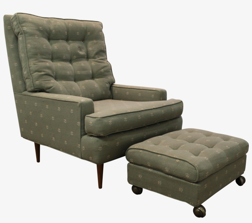 Full Size Of Mid Century Danish Modern Selig Arm Chair - Ottoman, transparent png download