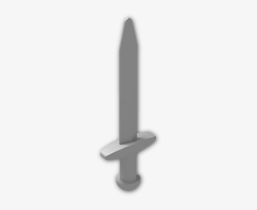 Minifig Sword Longsword - Knife, transparent png download