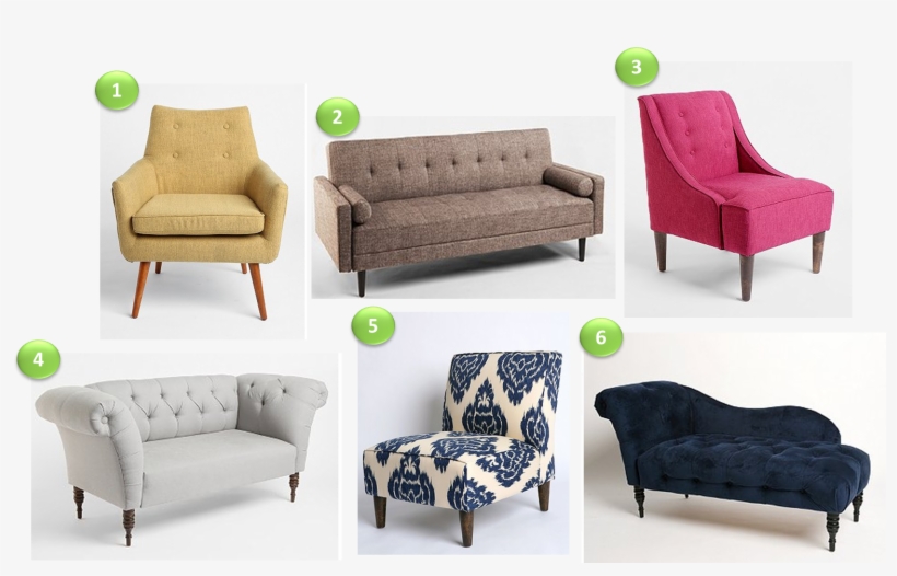 Yellow "modern" Chair - Mistana Esteban Upholstered Panel Headboard, transparent png download