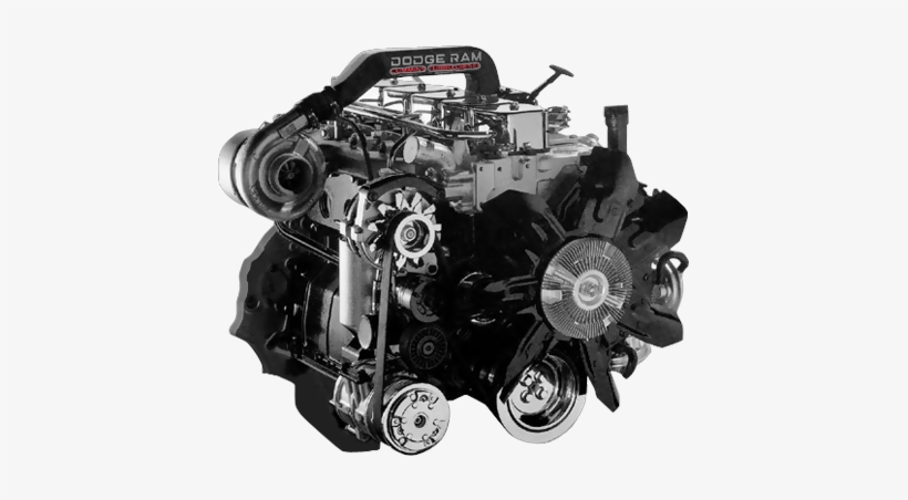Engine - 1995 12 Valve Cummins Engine, transparent png download