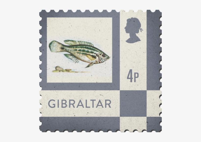 Medium Stamp Lettrs Vintage Gibraltar 4p - 61st Filmfare Awards, transparent png download