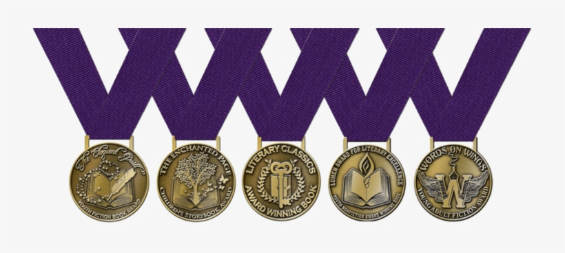 Order Literary Classics Award Seals - Book Award Medal, transparent png download