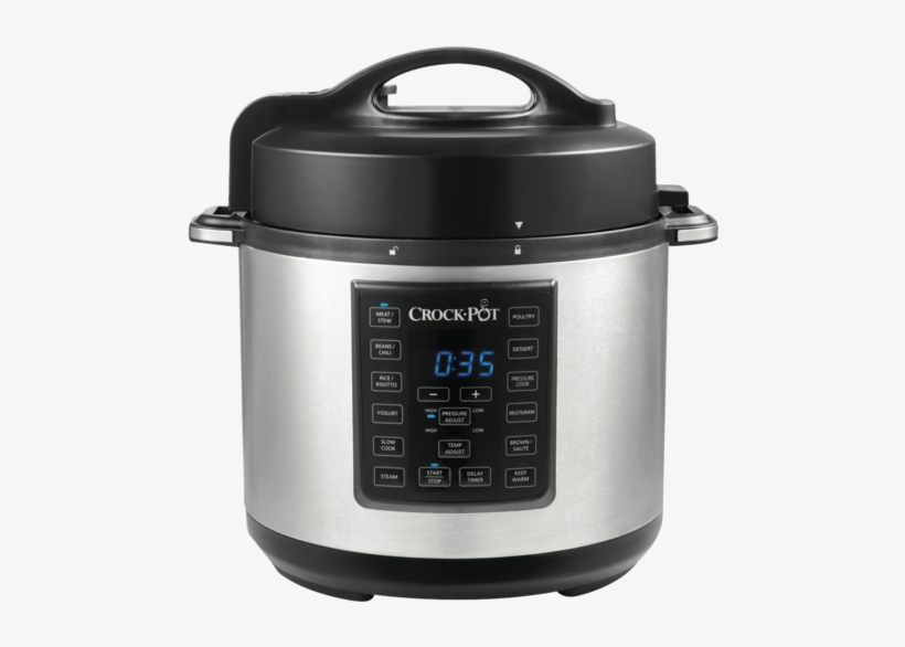 Crock Pot 6 Quart 8-in-1 Multi Cooker, Brown 52525635, transparent png download