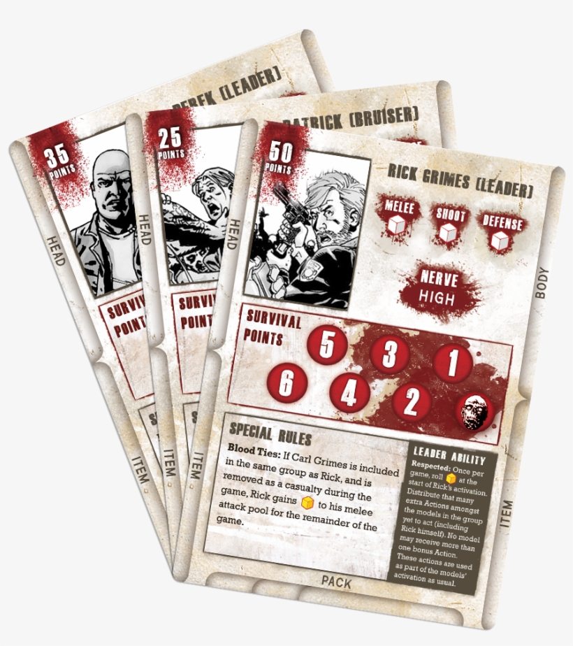 The Walking Dead Official Site - Walking Dead All Out War Game Rules, transparent png download
